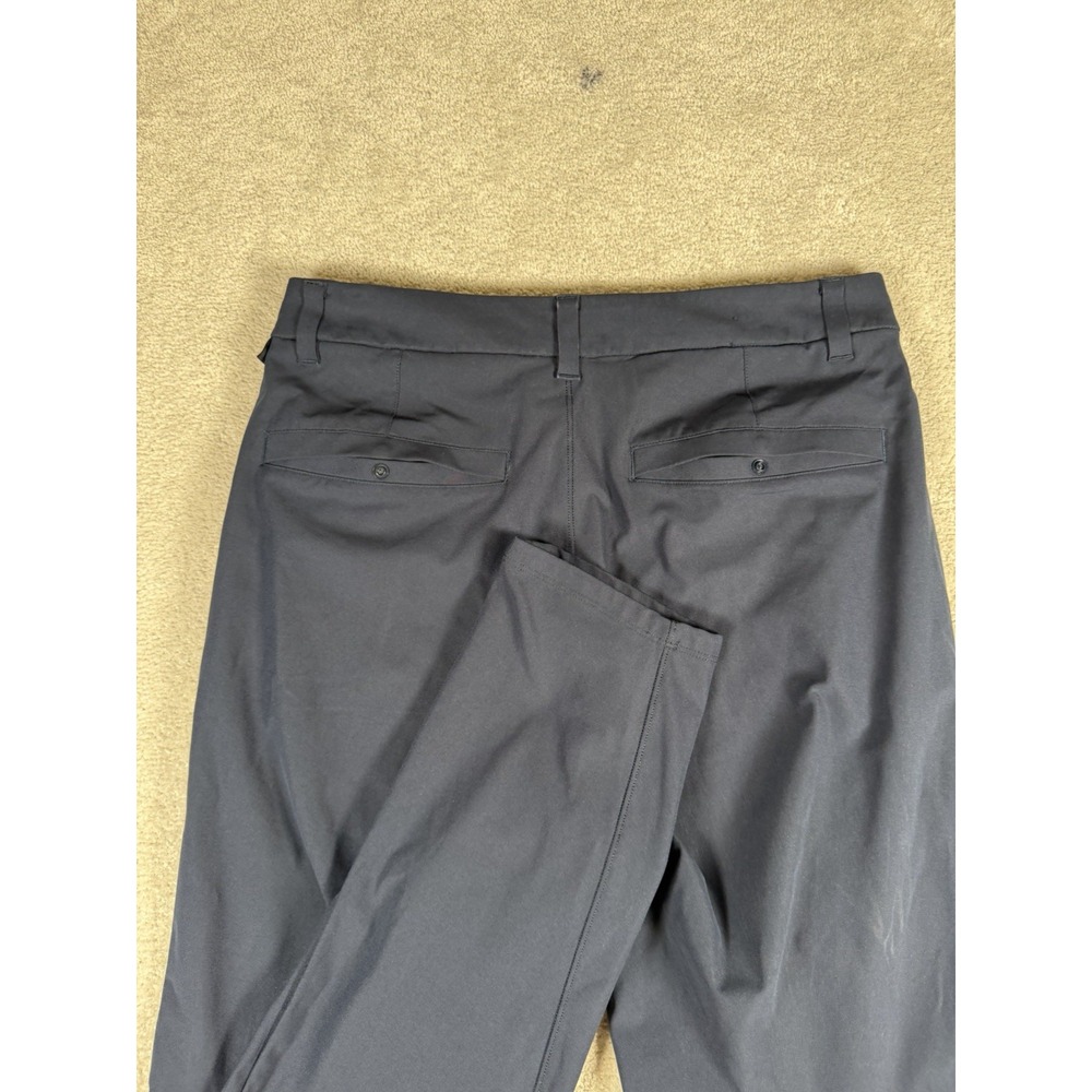 lululemon ABC Commission Blue Slim Tapered Chino‎ Pants Flat Front Pockets 30x31